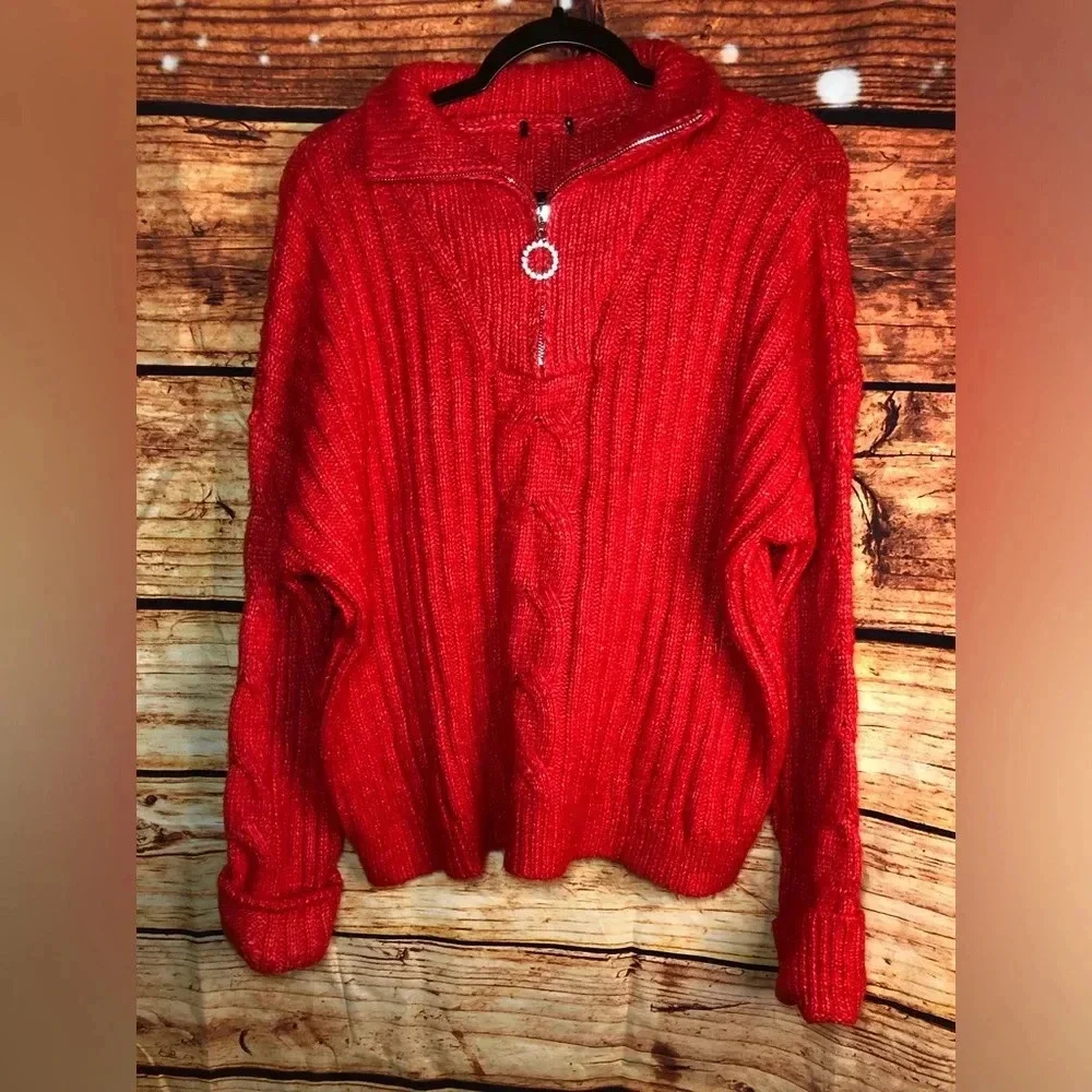Red Venus Sweater
